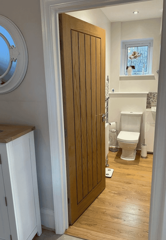 2040 x 726 x 44mm FD30 (29") Mexicano Oak - Prefinished Internal Fire Doors